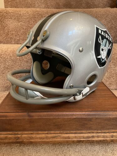 RK2 Husky Vintage Style Football Helmet 1968 Oakland Raiders Jim Otto Sports Mem, Cards & Fan Shop:Game Used Memorabilia:Football-NFL:Helmet WESTBROOKSPORTSCARDS   