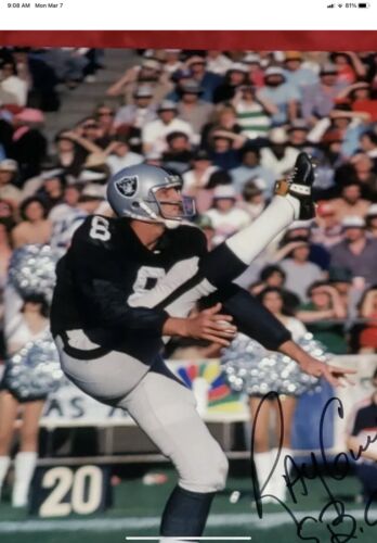 1981 Vintage Riddell WD1 Football Helmet- Custom Oakland Raiders Ray Guy Sports Mem, Cards & Fan Shop:Fan Apparel & Souvenirs:Football-NFL Riddell
