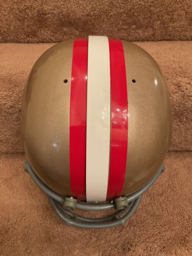 RK2 Style Suspension Football Helmet San Francisco 49ers Dave Wilcox Sports Mem, Cards & Fan Shop:Fan Apparel & Souvenirs:Football-NFL Riddell   