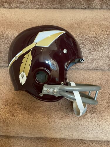 Riddell Kra-Lite RK2 Football Helmet 1965 Washington Redskins Spear Hanburger Sports Mem, Cards & Fan Shop:Fan Apparel & Souvenirs:Football-NFL Riddell
