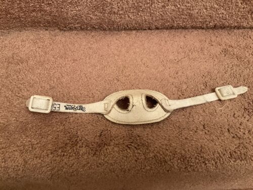 MacGregor E58 Leather Football Helmet Chin Strap Pliable Condition Full Size Sporting Goods:Team Sports:Football:Clothing, Shoes & Accessories:Helmets & Hats MacGregor