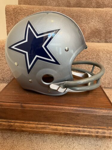 TK2 Style Dallas Cowboys Football Helmet- Roger Staubach Sports Mem, Cards & Fan Shop:Fan Apparel & Souvenirs:Football-NFL Riddell