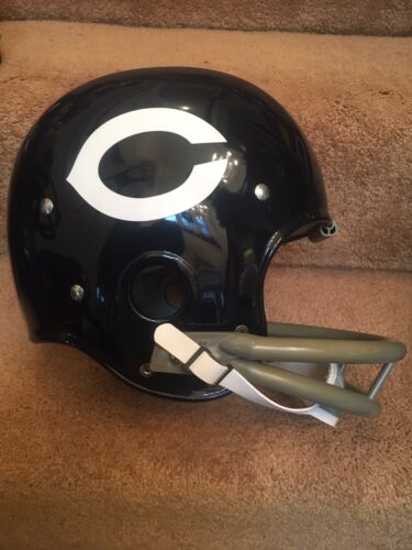 Riddell Kra-Lite RK2 Suspension Football Helmet 1963 NFL Champs Chicago Bears Sports Mem, Cards & Fan Shop:Fan Apparel & Souvenirs:Football-NFL Riddell