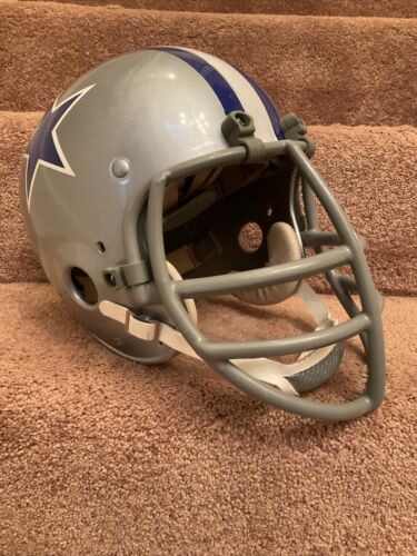 Riddell Kra-Lite TK Suspension Football Helmet 1966 Dallas Cowboys- Bob Lilly Sports Mem, Cards & Fan Shop:Fan Apparel & Souvenirs:Football-NFL Riddell