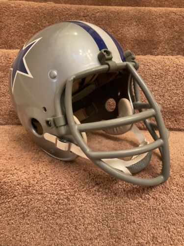 Riddell Kra-Lite TK Suspension Football Helmet 1966 Dallas Cowboys- Bob Lilly Sports Mem, Cards & Fan Shop:Fan Apparel & Souvenirs:Football-NFL Riddell   