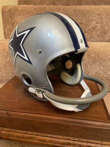 Riddell Kra-Lite RK2 Suspension Football Helmet 1967 Dallas Cowboys Don Meredith Sports Mem, Cards & Fan Shop:Fan Apparel & Souvenirs:Football-NFL Riddell