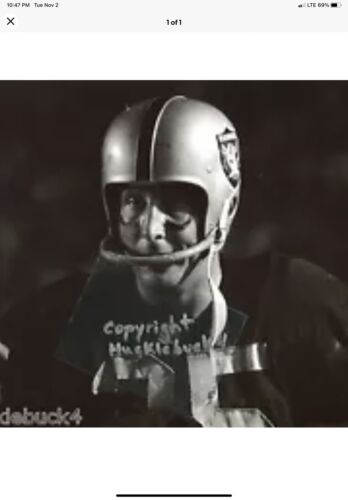 RK Vintage Style Oakland Raiders Football Helmet- Fred Biletnikoff Sports Mem, Cards & Fan Shop:Game Used Memorabilia:Football-NFL:Helmet WESTBROOKSPORTSCARDS