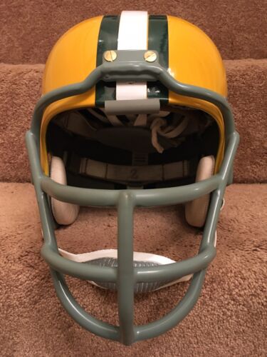 Riddell Kra-Lite RK2 Suspension Green Bay Packers Football Helmet Forrest Gregg Sports Mem, Cards & Fan Shop:Fan Apparel & Souvenirs:Football-NFL Riddell