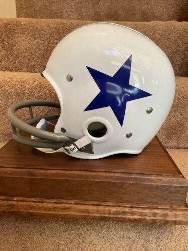 Riddell Classic Kra-Lite RK2 Football Helmet 1960-1963 Dallas Cowboys Green Sports Mem, Cards & Fan Shop:Fan Apparel & Souvenirs:Football-NFL Riddell   