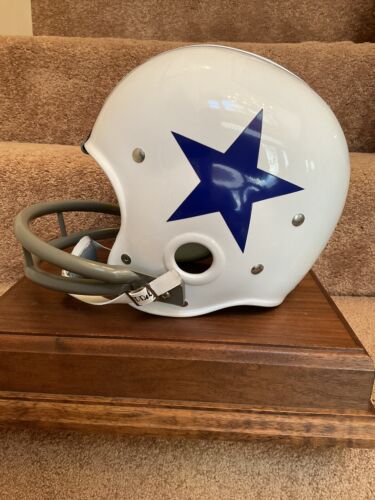 Riddell Classic Kra-Lite RK2 Football Helmet 1960-1963 Dallas Cowboys Green Sports Mem, Cards & Fan Shop:Fan Apparel & Souvenirs:Football-NFL Riddell