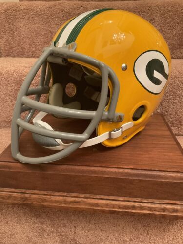 RK2 Husky Vintage Style Suspension Football Helmet Green Bay Packers Kramer Sports Mem, Cards & Fan Shop:Fan Apparel & Souvenirs:Football-NFL WESTBROOKSPORTSCARDS