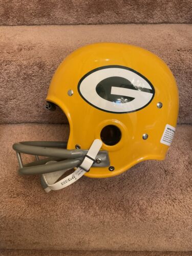 Riddell Kra-Lite RK2 Green Bay Packers Football Helmet Paul Hornung Autograph Sports Mem, Cards & Fan Shop:Fan Apparel & Souvenirs:Football-NFL Riddell