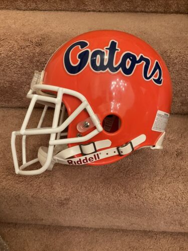 RIddell VSR4 Football Helmet Florida Gators Custom Emmitt Smith Sports Mem, Cards & Fan Shop:Fan Apparel & Souvenirs:College-NCAA Riddell