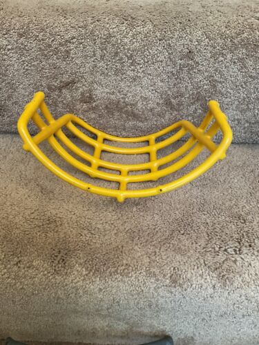 Vintage Riddell 1980s NJOP Football Helmet Yellow Gold 3-Dot Facemask USFL Sporting Goods:Team Sports:Football:Clothing, Shoes & Accessories:Helmets & Hats Riddell