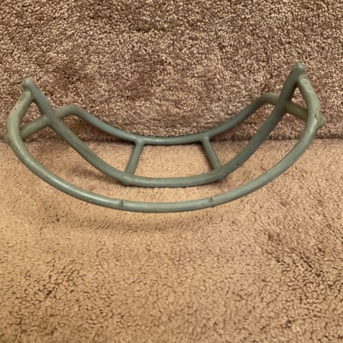 Vintage Schutt 1969 OPO Large Red Dot Gray Football Helmet Face Mask- Rare! Sporting Goods:Team Sports:Football:Clothing, Shoes & Accessories:Helmets & Hats Schutt