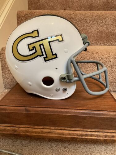 Vintage Riddell Kra-Lite Football Helmet 1969-1971 Georgia Tech Yellow Jackets Sports Mem, Cards & Fan Shop:Fan Apparel & Souvenirs:College-NCAA Riddell   