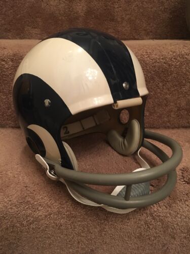 Los Angeles Rams Riddell Throwback TK Football Helmet 1971 Painted Horns RARE! Sports Mem, Cards & Fan Shop:Fan Apparel & Souvenirs:Football-NFL WESTBROOKSPORTSCARDS