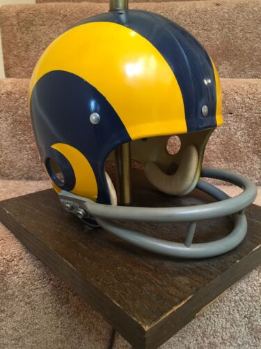 Vintage Riddell 1973 Los Angeles Rams Kra-Lite Old Football Helmet Lamp Rare! Sports Mem, Cards & Fan Shop:Fan Apparel & Souvenirs:Football-NFL Riddell   