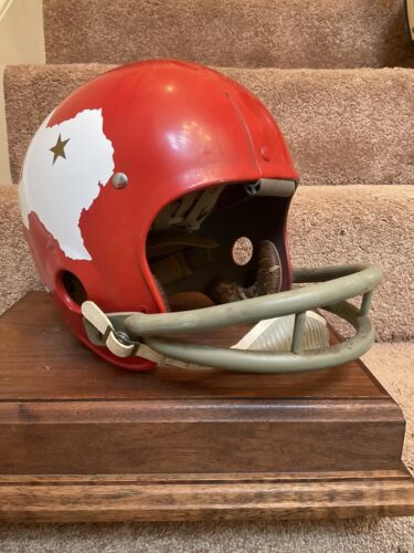 Vintage Original Riddell Kra-Lite TK2 1962 Football Helmet Custom Dallas Texans Sports Mem, Cards & Fan Shop:Fan Apparel & Souvenirs:Football-NFL Riddell