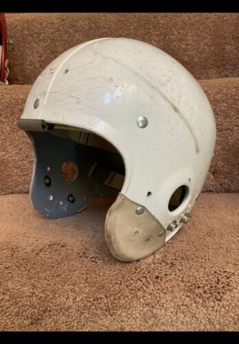 Early Vintage Riddell Kra-Lite TK5 Football Helmet Wrap Around Jaw Pads Sep 1954 Sports Mem, Cards & Fan Shop:Fan Apparel & Souvenirs:Football-NFL Riddell