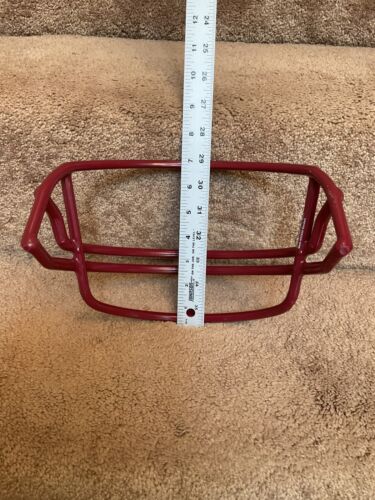 Vintage Schutt Double Wire NOP Cardinal Red Football Helmet Face Mask Sporting Goods:Team Sports:Football:Clothing, Shoes & Accessories:Helmets & Hats Schutt