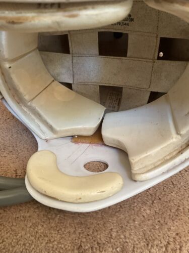 Vintage MacGregor Football Helmet Baltimore Colts Tom Matte Not Clear Shell Sports Mem, Cards & Fan Shop:Fan Apparel & Souvenirs:College-NCAA MacGregor