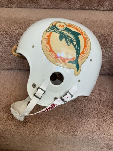Miami Dolphins Riddell Micro-Fit Vintage 1978 Football Helmet Size M Sports Mem, Cards & Fan Shop:Fan Apparel & Souvenirs:Football-NFL Riddell   