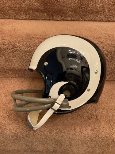 Los Angeles Rams Painted Horns RK2 Style Suspension Football Helmet Josephson Sports Mem, Cards & Fan Shop:Fan Apparel & Souvenirs:Football-NFL Riddell   