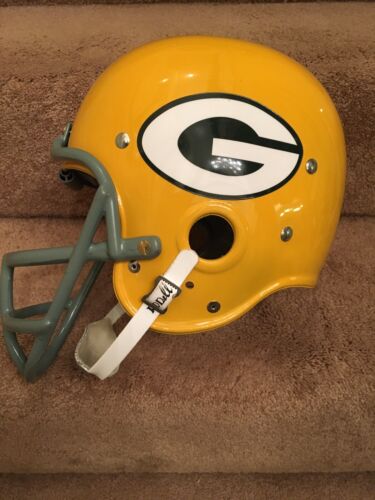 Riddell Kra-Lite RK2 Suspension Green Bay Packers Football Helmet Forrest Gregg Sports Mem, Cards & Fan Shop:Fan Apparel & Souvenirs:Football-NFL Riddell