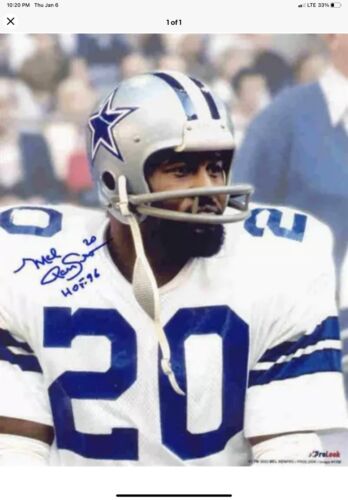 Mel Renfro TK2 Style Dallas Cowboys Football Helmet Authentic Color Paint Sports Mem, Cards & Fan Shop:Fan Apparel & Souvenirs:Football-NFL WESTBROOKSPORTSCARDS