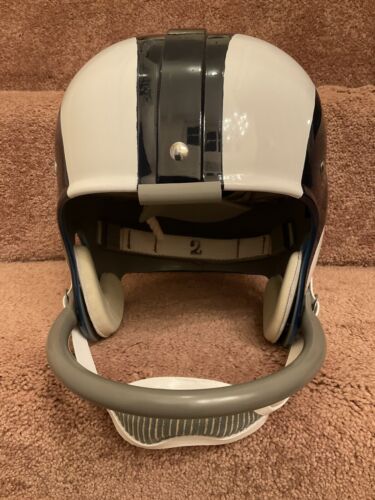 Los Angeles Rams Painted Horns RK2 Style Suspension Football Helmet Roman Gabriel Sports Mem, Cards & Fan Shop:Fan Apparel & Souvenirs:Football-NFL Riddell