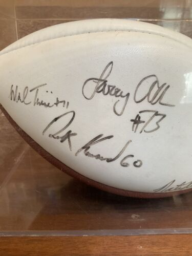 DALLAS COWBOYS SIGNED AUTOGRAPHED NFL Football Emmitt Smith Larry Allen Newton Sports Mem, Cards & Fan Shop:Autographs-Original:Football-NFL:Balls WESTBROOKSPORTSCARDS