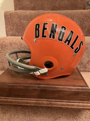 TK2 Style Football Helmet Custom 1976 Cincinnati Bengals Ken Anderson Sports Mem, Cards & Fan Shop:Autographs-Original:Football-NFL:Helmets WESTBROOKSPORTSCARDS