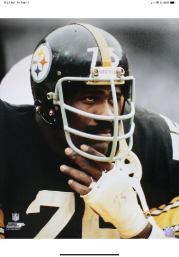 TK2 Style Custom Football Helmet Pittsburgh Steelers Joe Greene Sports Mem, Cards & Fan Shop:Autographs-Original:Football-NFL:Helmets WESTBROOKSPORTSCARDS