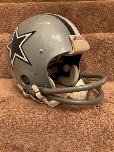 Vintage Riddell Kra-Lite II Football Helmet Dallas Cowboys Charlie Waters Sports Mem, Cards & Fan Shop:Fan Apparel & Souvenirs:Football-NFL Riddell
