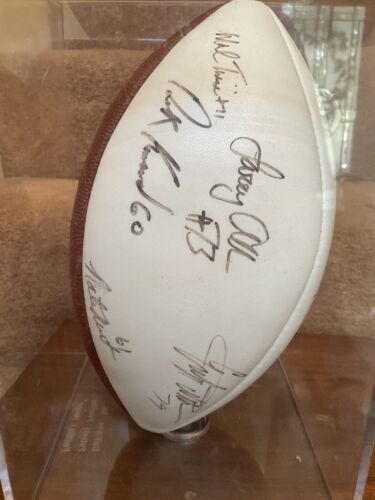 DALLAS COWBOYS SIGNED AUTOGRAPHED NFL Football Emmitt Smith Larry Allen Newton Sports Mem, Cards & Fan Shop:Autographs-Original:Football-NFL:Balls WESTBROOKSPORTSCARDS