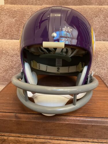 Minnesota Vikings TK2 Style Suspension Football Helmet Fran Tarkenton Sports Mem, Cards & Fan Shop:Fan Apparel & Souvenirs:Football-NFL WESTBROOKSPORTSCARDS