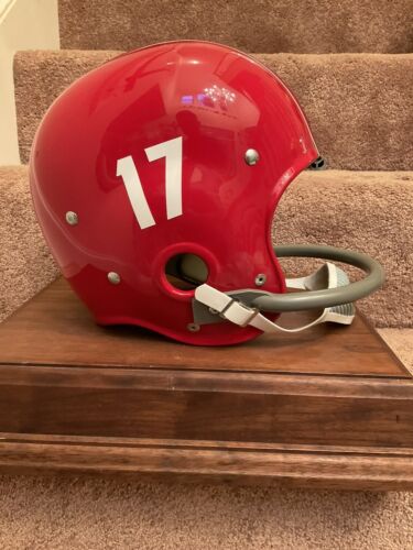 SMU Mustangs Suspension Football Helmet Authentic Reproduction Meredith Sports Mem, Cards & Fan Shop:Fan Apparel & Souvenirs:College-NCAA WESTBROOKSPORTSCARDS