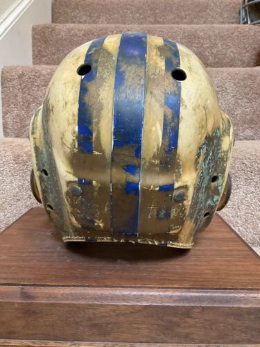 MacGregor Authentic Vintage E705 Suspension Football Helmet Acrylic Facemask Sports Mem, Cards & Fan Shop:Fan Apparel & Souvenirs:Football-NFL MacGregor