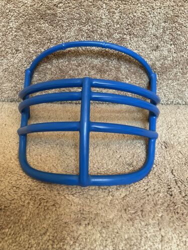 Vintage Blue Schutt 1970s Double Wire JOP Red Dot L Football Helmet Facemask Sporting Goods:Team Sports:Football:Clothing, Shoes & Accessories:Helmets & Hats Schutt