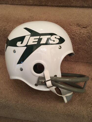 Riddell Kra-Lite RK2 Suspension Football Helmet 1963 New York Jets Sports Mem, Cards & Fan Shop:Fan Apparel & Souvenirs:Football-NFL Riddell