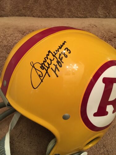 Riddell Kra-Lite RK2 Washington Redskins Football Helmet Jurgensen Autograph Sports Mem, Cards & Fan Shop:Autographs-Original:Football-NFL:Helmets WESTBROOKSPORTSCARDS