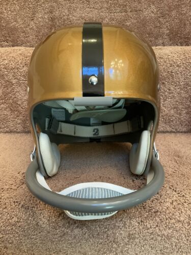 1969 Army Black Knights RK Suspension Football Helmet Officially Licensed Sports Mem, Cards & Fan Shop:Fan Apparel & Souvenirs:College-NCAA WESTBROOKSPORTSCARDS