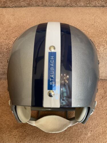 TK2 Style Dallas Cowboys Football Helmet- Roger Staubach Sports Mem, Cards & Fan Shop:Fan Apparel & Souvenirs:Football-NFL Riddell