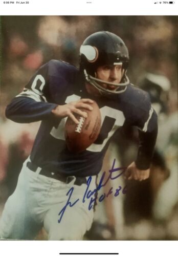 Minnesota Vikings TK2 Style Suspension Football Helmet Fran Tarkenton Sports Mem, Cards & Fan Shop:Fan Apparel & Souvenirs:Football-NFL WESTBROOKSPORTSCARDS