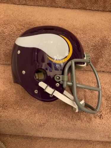 Minnesota Vikings TK2 Style Suspension Football Helmet Chuck Foreman Sports Mem, Cards & Fan Shop:Fan Apparel & Souvenirs:Football-NFL WESTBROOKSPORTSCARDS