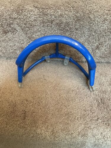 Vintage Blue RIddell 1990s DoubleWire Kra-Lite NOP Football Helmet Facemask Sporting Goods:Team Sports:Football:Clothing, Shoes & Accessories:Helmets & Hats Riddell