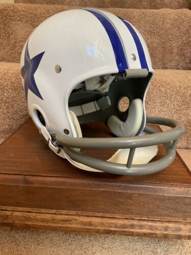 Riddell Classic Kra-Lite RK2 Football Helmet 1960-1963 Dallas Cowboys Green Sports Mem, Cards & Fan Shop:Fan Apparel & Souvenirs:Football-NFL Riddell   