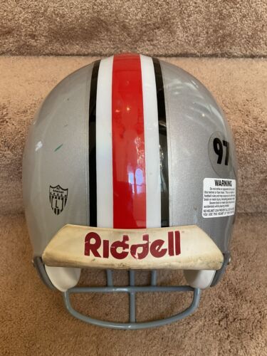 Ohio State Buckeyes Vintage Riddell VSR-1 Football Helmet 1998 Large Shell Sports Mem, Cards & Fan Shop:Fan Apparel & Souvenirs:Football-NFL Riddell