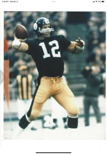 TK2 Style Custom Football Helmet Pittsburgh Steelers Terry Bradshaw Dungard Mask Sports Mem, Cards & Fan Shop:Autographs-Original:Football-NFL:Helmets WESTBROOKSPORTSCARDS